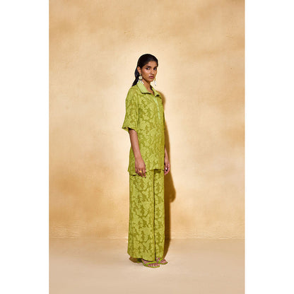 EchoStudio Green Moss Co-Ord (Set of 2)