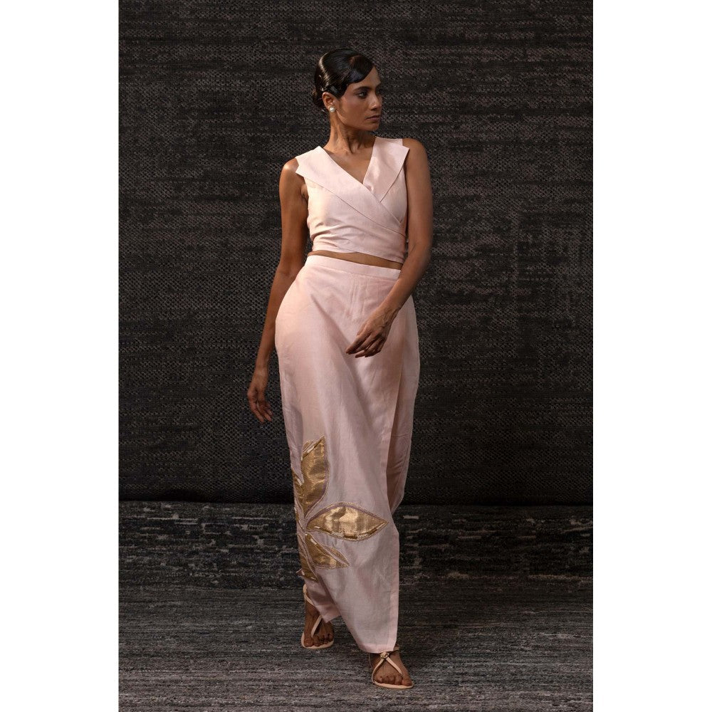 EEDA Pink Vest Top with Skirt