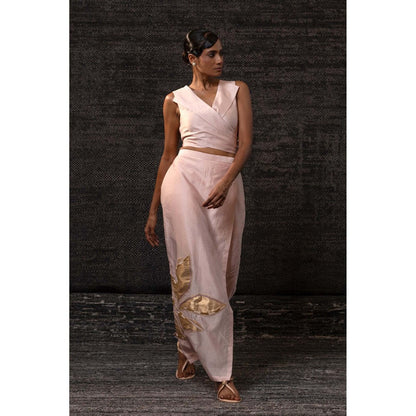 EEDA Pink Vest Top with Skirt