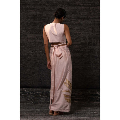 EEDA Pink Vest Top with Skirt