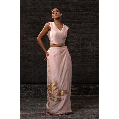EEDA Pink Vest Top with Skirt