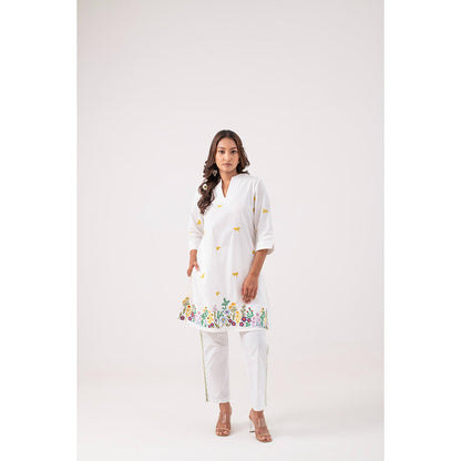 Ekavira Shakti Floral Printed Kurta and Pant (Set of 2)