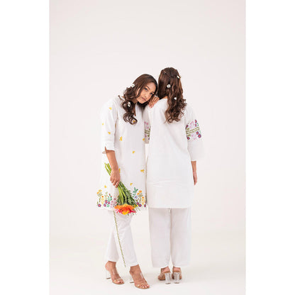 Ekavira Shakti Floral Printed Kurta and Pant (Set of 2)