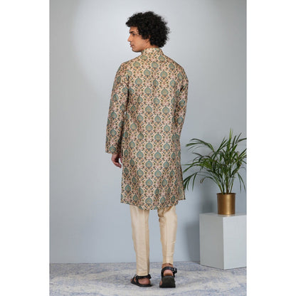 Eleven Brothers Mughal Bagh Printed Kurta Set (Set of 2)