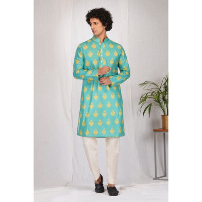 Eleven Brothers Minty Spade Kurta Set (Set of 2)