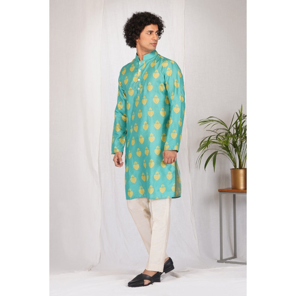 Eleven Brothers Minty Spade Kurta Set (Set of 2)
