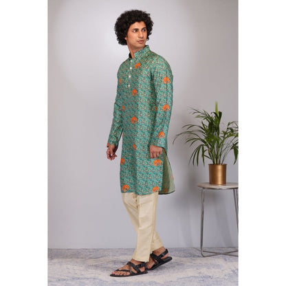 Eleven Brothers Tiger Land Printed Kurta Set (Set of 2)