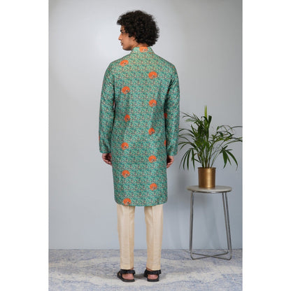 Eleven Brothers Tiger Land Printed Kurta Set (Set of 2)