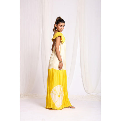 Ellemora Yellow Shaded Jumpsuit
