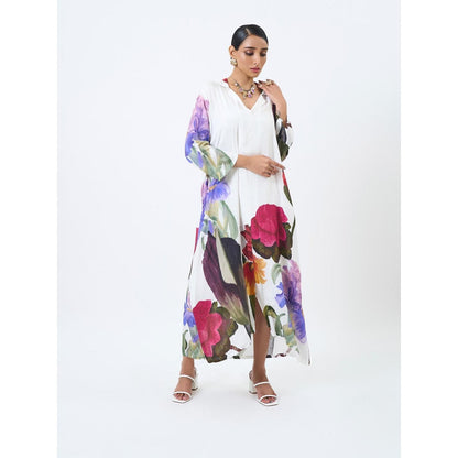 ETAR White Herby Lux Dress