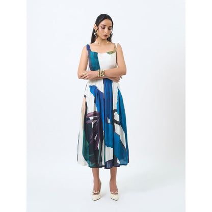 ETAR Blue Dress