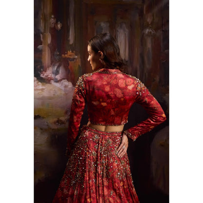 FALSA Ines Blouse With Lehenga