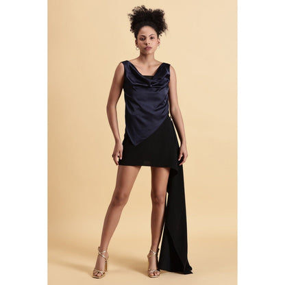 Fawn 24 Black Nocturnal Flair Mini Skirt
