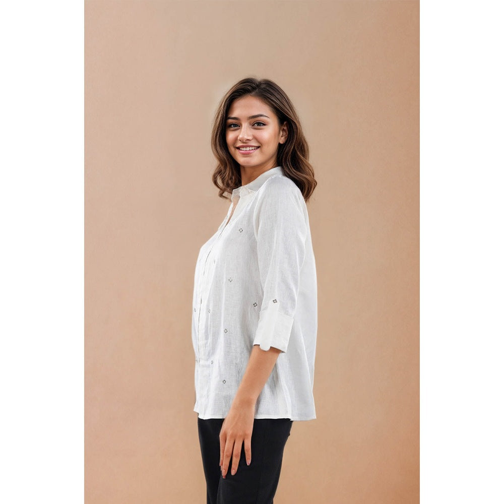 Fawn 24 Summer White Shirt