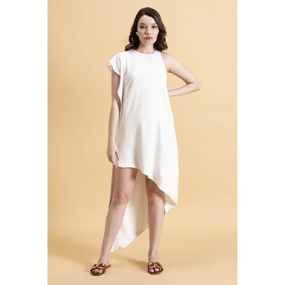 Fawn 24 White Latte Luxe Dress