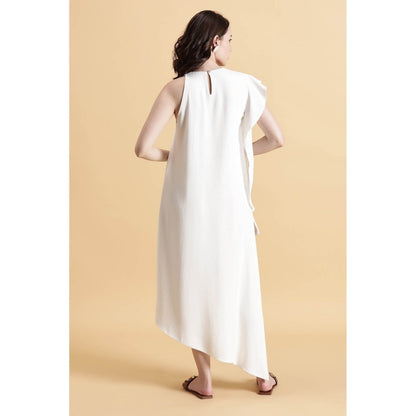 Fawn 24 White Latte Luxe Dress