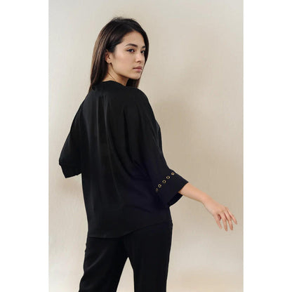 Fawn 24 Sable Eyelet Top