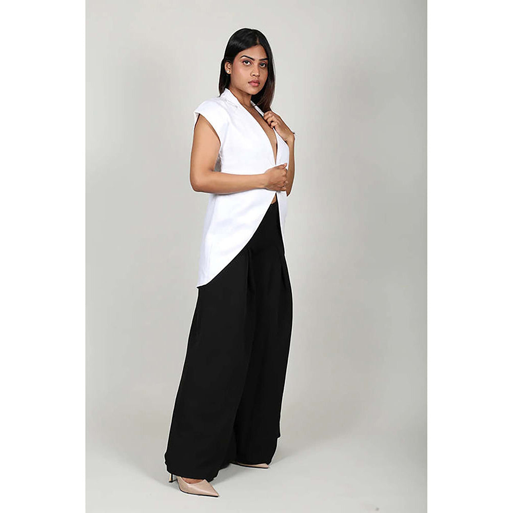 Fawn 24 White Linen Blazer