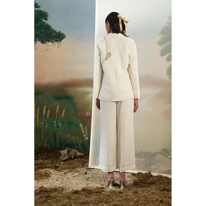 FEBo6 Moonflower Ivory Blazer