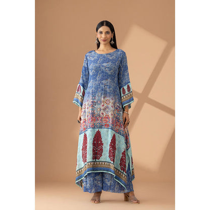 Finethreads by Hina & Nikhat Chic All-Day Elegance Kurta and Palazzo (Set of 2)