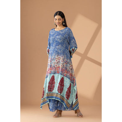 Finethreads by Hina & Nikhat Chic All-Day Elegance Kurta and Palazzo (Set of 2)