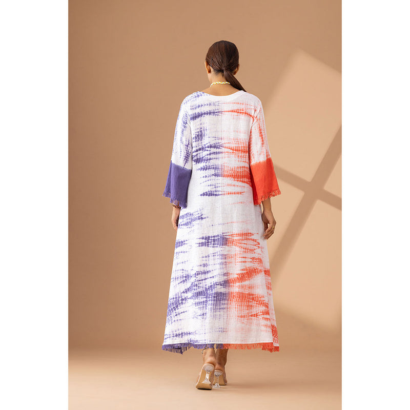 Finethreads by Hina & Nikhat Purple Coastal Breeze Dress