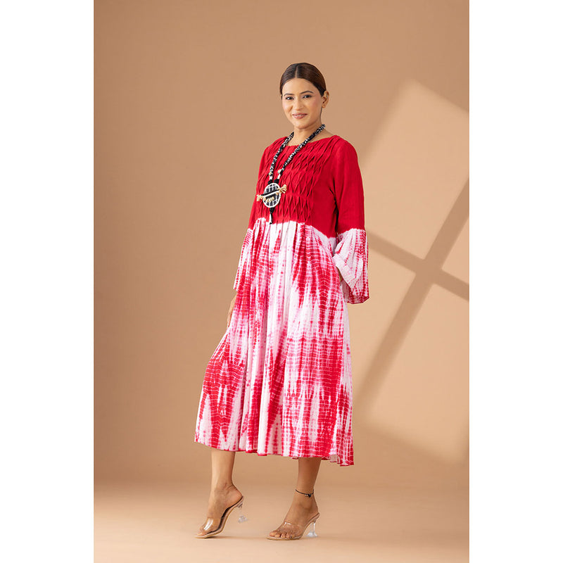 Finethreads by Hina & Nikhat Twilight Reverie Flared Dress