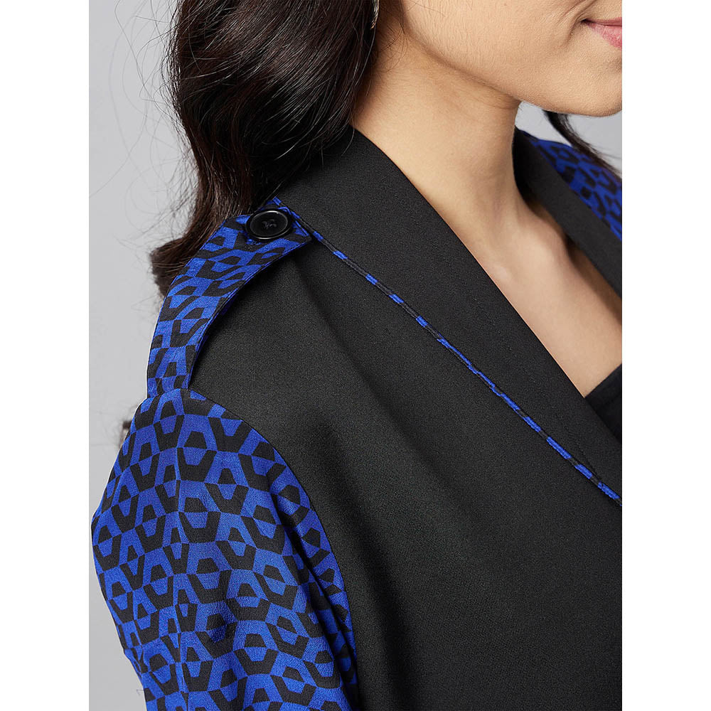 First Resort by Ramola Bachchan Print Shirt Dress with Belt (Set of 2)