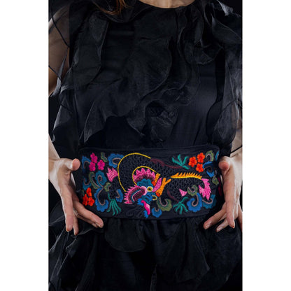 Firki by Sweta Black Nightfall Co-Ord (Set of 2)