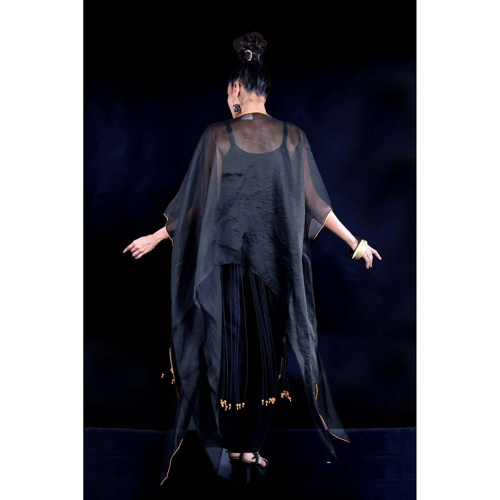Firki by Sweta Black Aja Co-Ord (Set of 2)