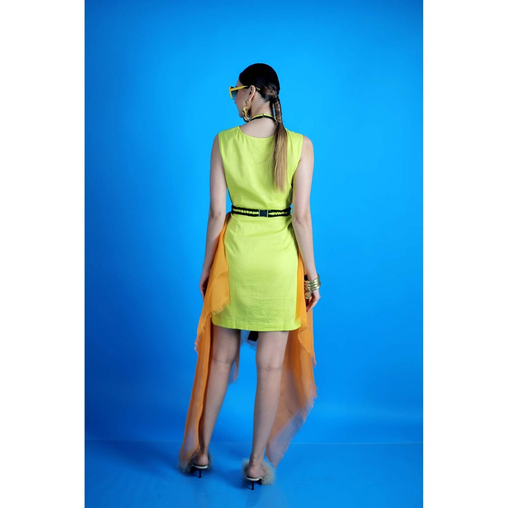 Firki by Sweta Green Sunset Glow Dress