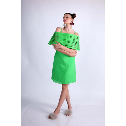 Firki by Sweta Green Neon Blitz Dress
