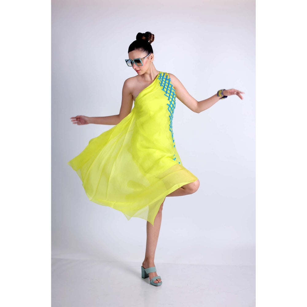 Firki by Sweta Yellow Power Puff
