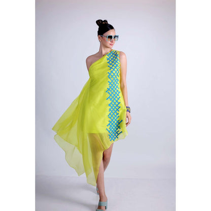 Firki by Sweta Yellow Power Puff