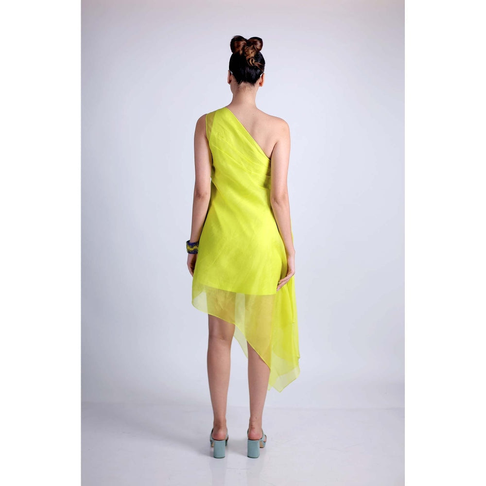 Firki by Sweta Yellow Power Puff