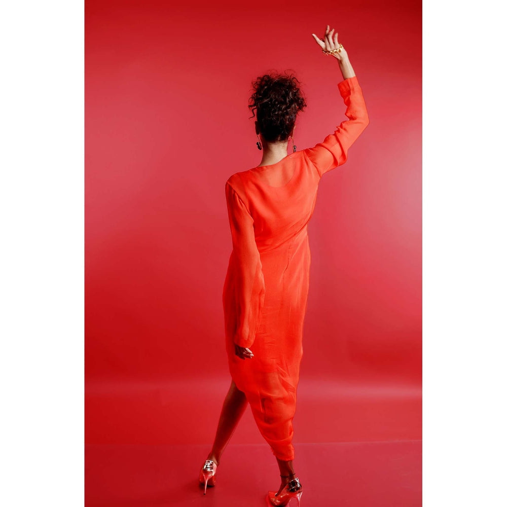 Firki by Sweta Red Issa Dress