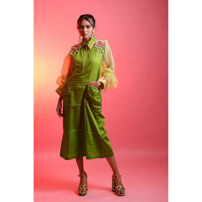 Firki by Sweta Green Atlantis Dress