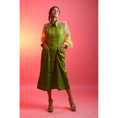 Firki by Sweta Green Atlantis Dress