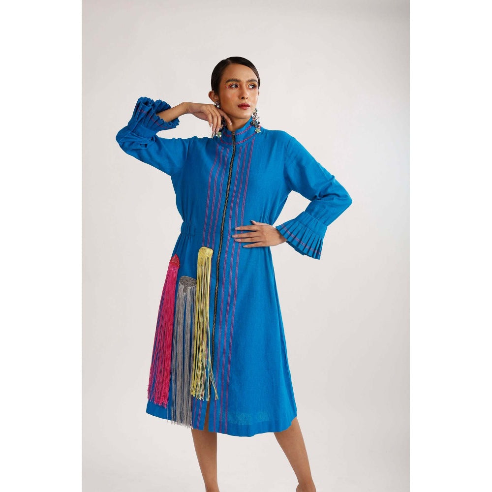 Firki by Sweta Passionate Blue Dress