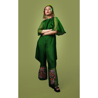 Firki by Sweta Green Zen Jumpsuit