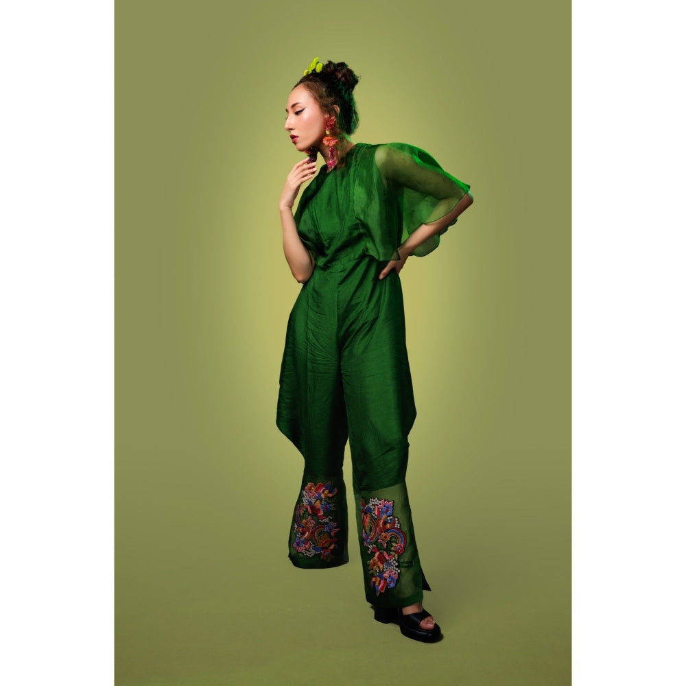 Firki by Sweta Green Zen Jumpsuit