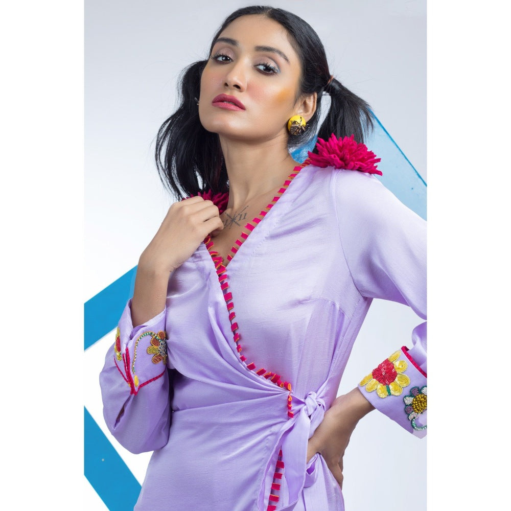 Firki by Sweta Lavender Lush Dress