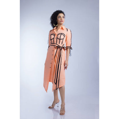 Firki by Sweta Peachy Keen Dress