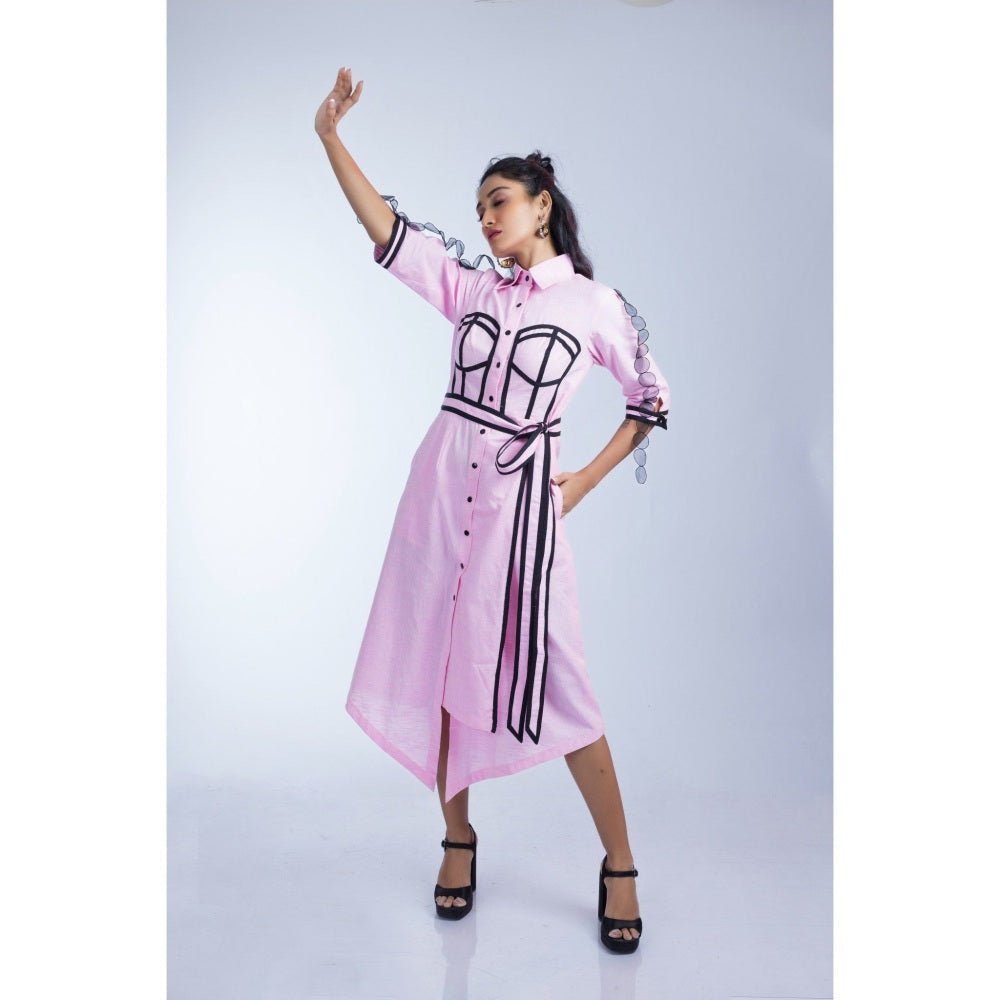 Firki by Sweta Pink Keen Dress