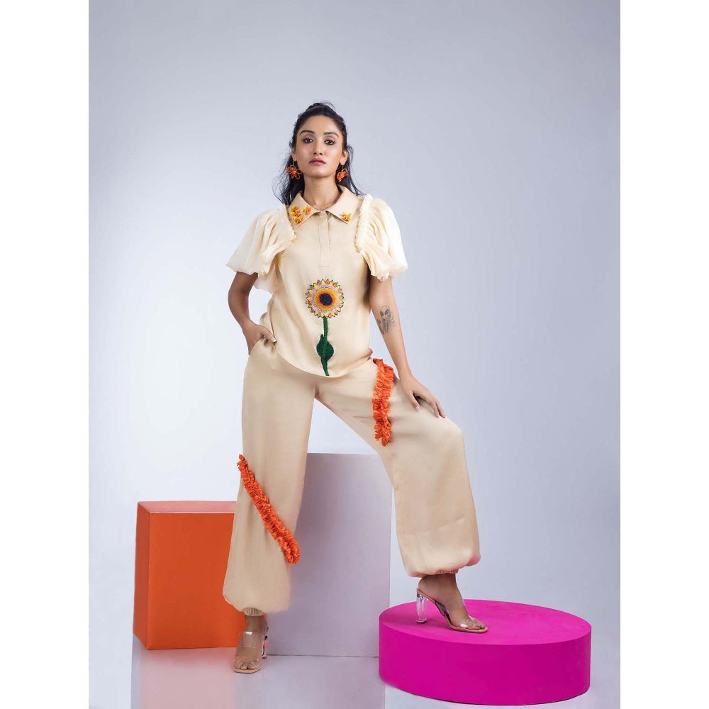 Firki by Sweta Coco Beige Co-Ord Set