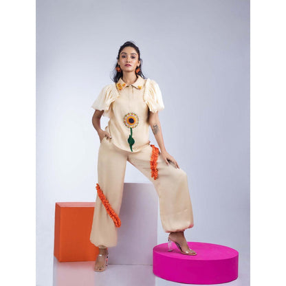 Firki by Sweta Coco Beige Co-Ord Set