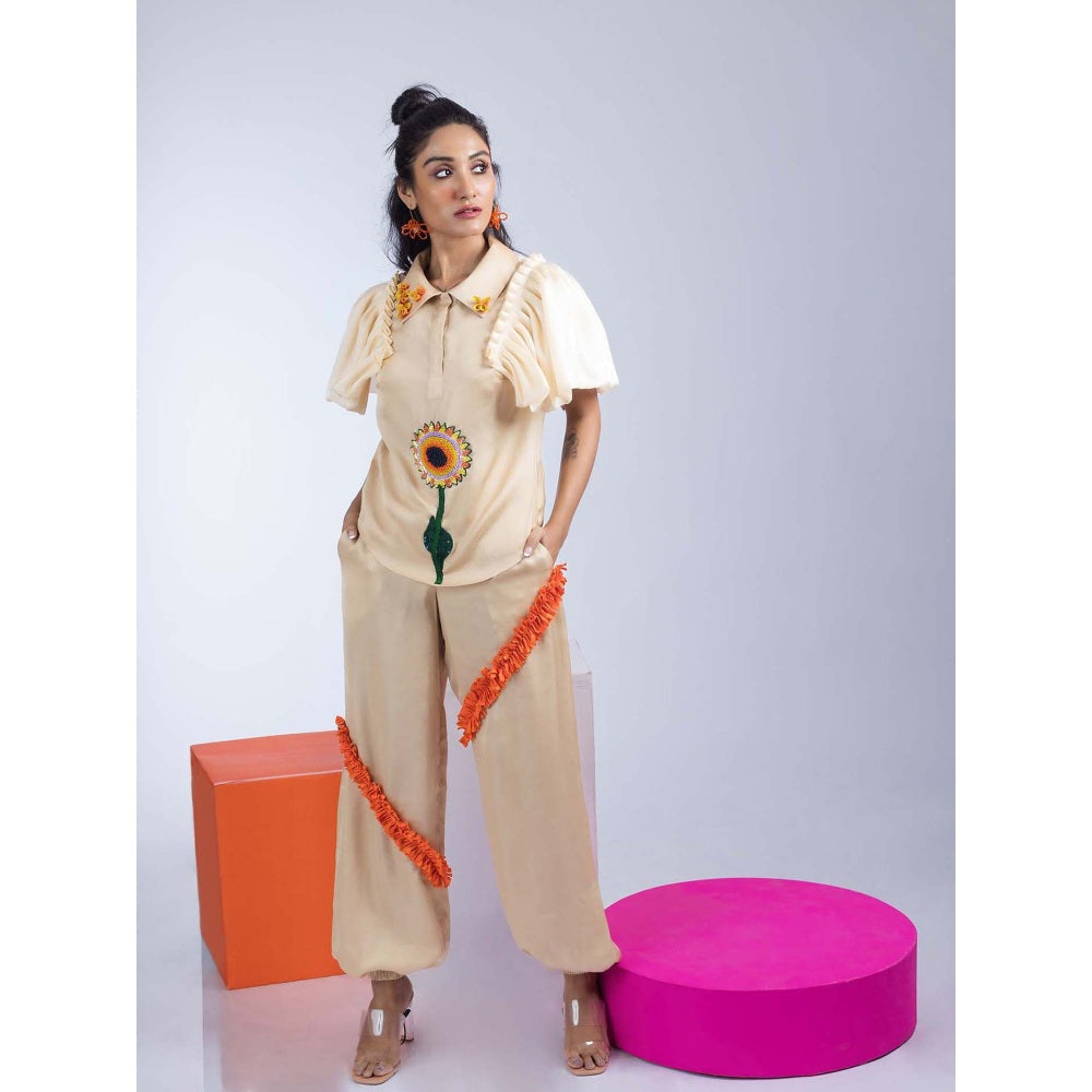 Firki by Sweta Coco Beige Co-Ord Set