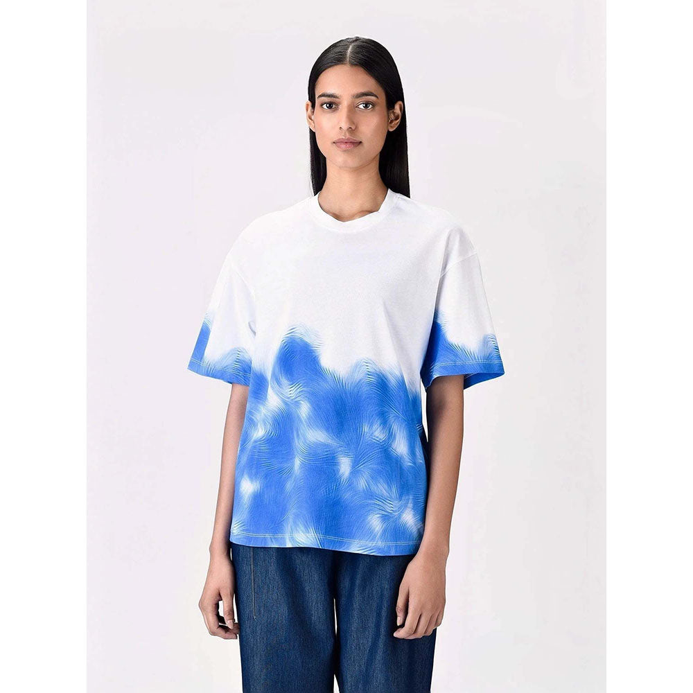 Genes Lecoanet Hemant Women's Cotton Round Neck Printed Half Sleeves T-shirt