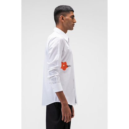 Genes Lecoanet Hemant Men Shirt With Constructed Darts