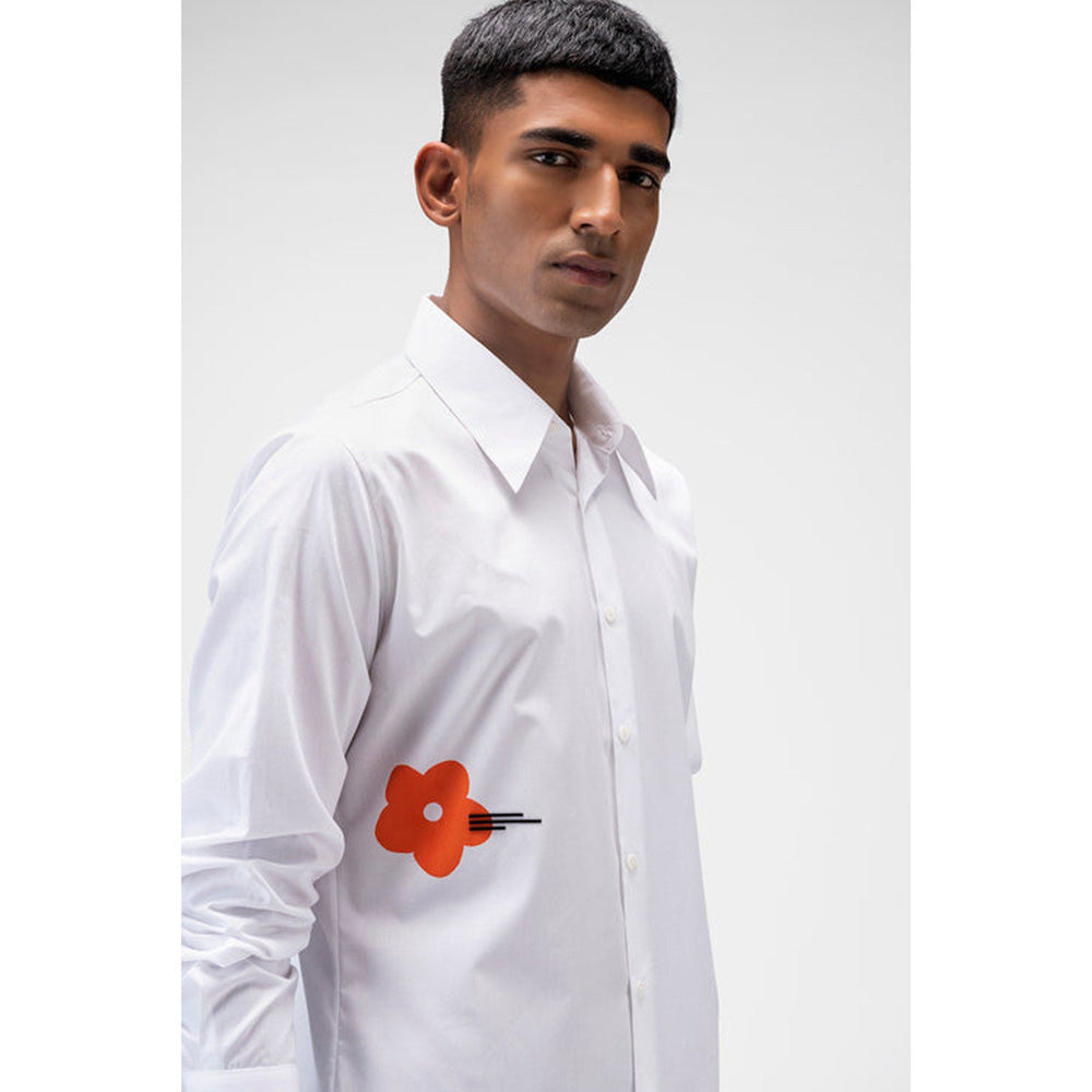 Genes Lecoanet Hemant Men Shirt With Constructed Darts
